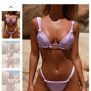 Oh Polly lilac bikini xs never worn